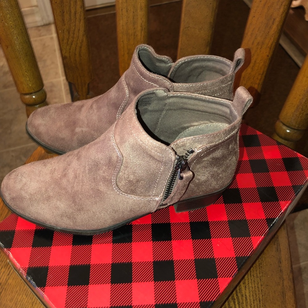 Suede Booties - Picture 4 of 4